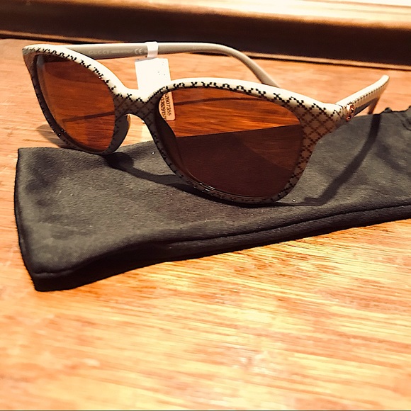New Signature GUCCI Sunglasses for Women interlock Gold Logo AUTHENTIC with case - Picture 4 of 9